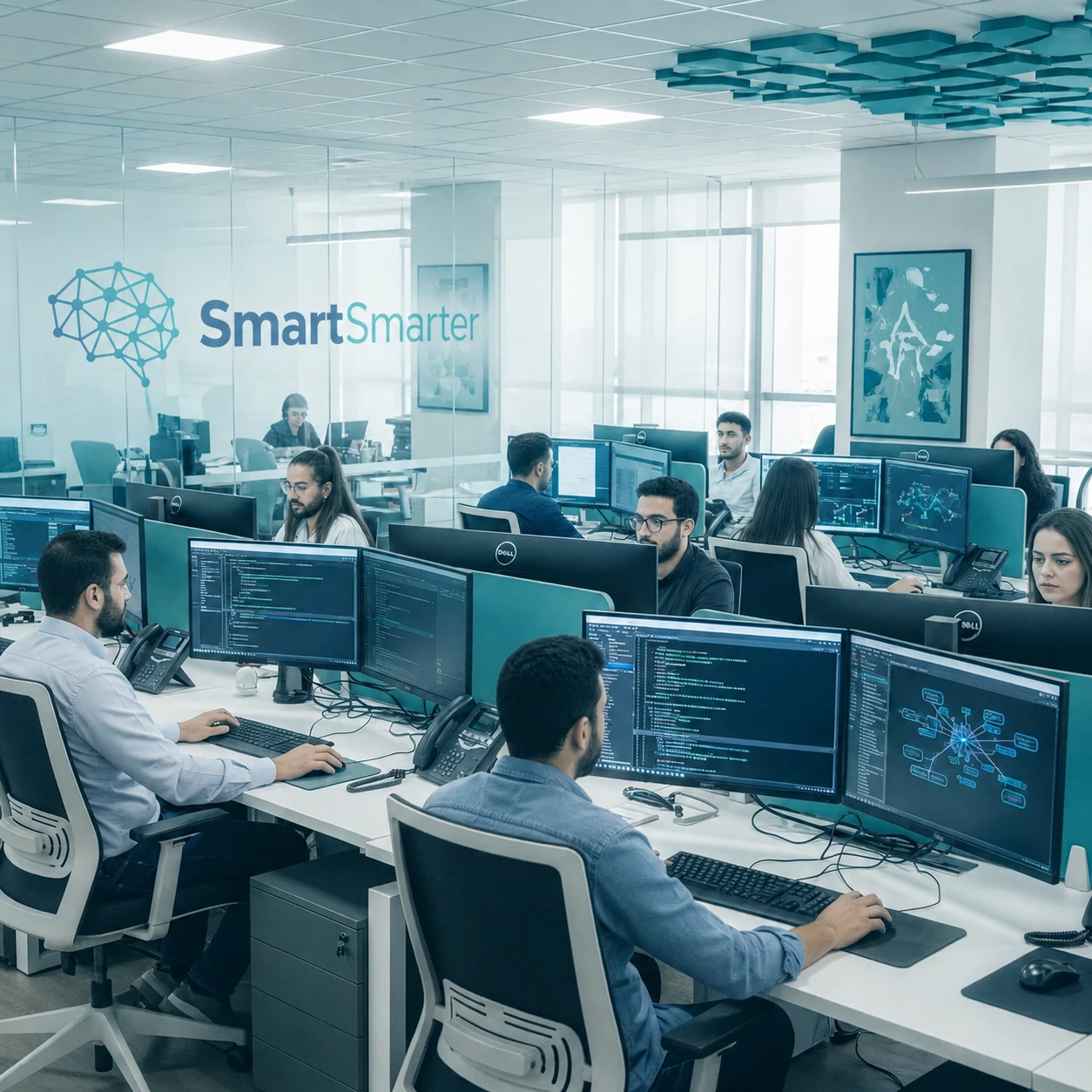 Équipe SMART & SMARTER - Experts en solutions IT et transformation digitale à Hay Masrour 1, Rue Al Kahira N° 131, Témara, Rabat-Salé-Kénitra, Maroc