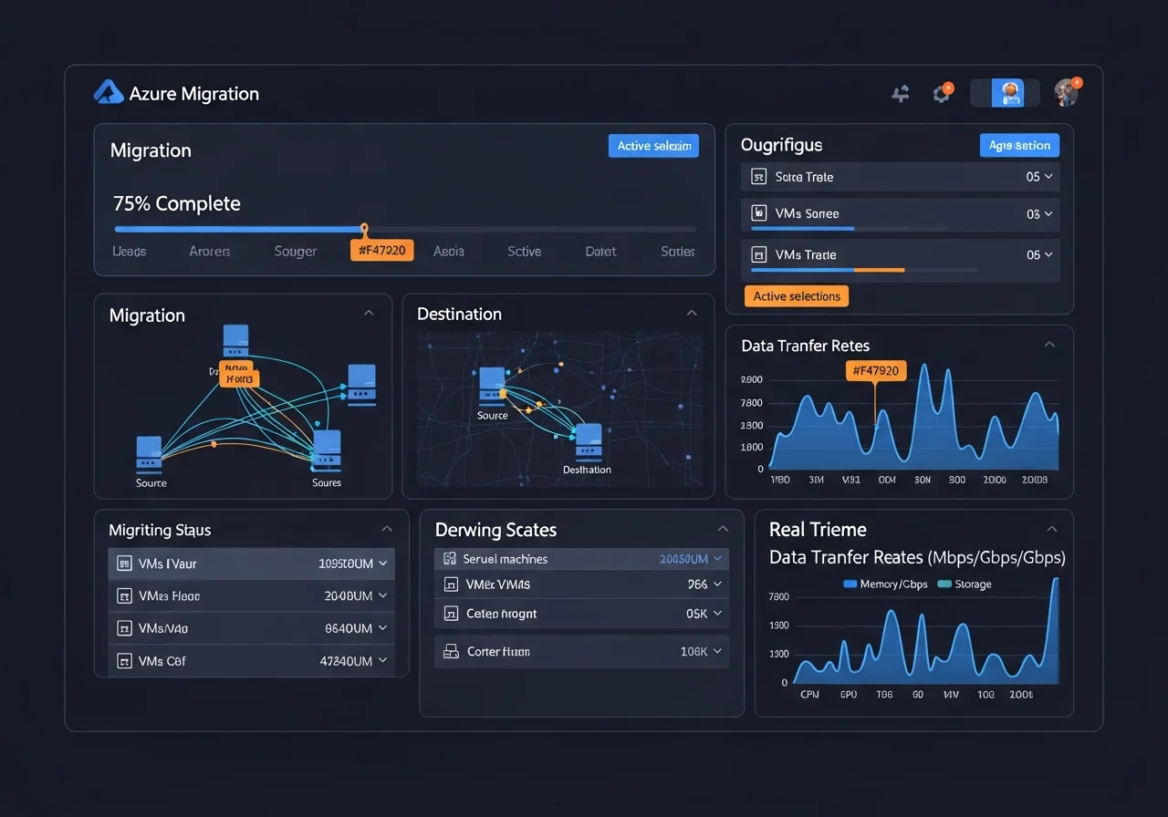 Migration infrastructure cloud Azure pour le Ministère de l'Industrie - Projet IT réalisé par SMART & SMARTER Maroc